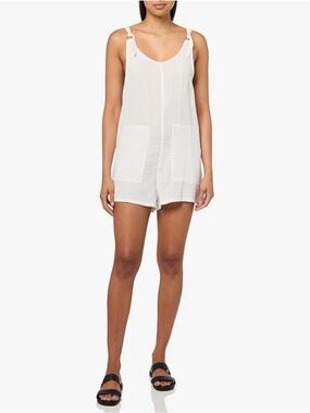 Volcom 100% cotton Lived in Lounge Romper